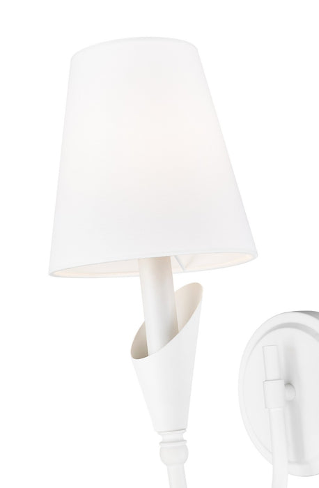 Z-Lite - 4014-1S-TW - One Light Wall Sconce - Claudelle - Textured White