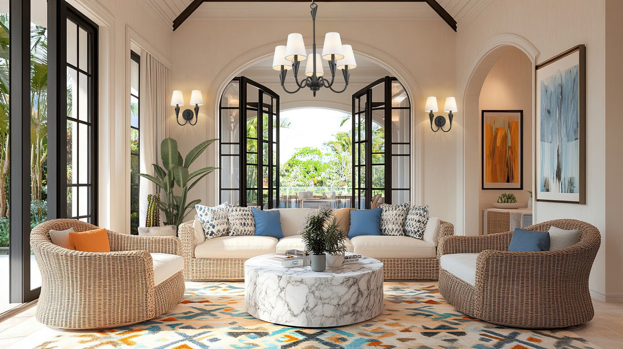 Z-Lite - 4014-2S-MB - Two Light Wall Sconce - Claudelle - Matte Black