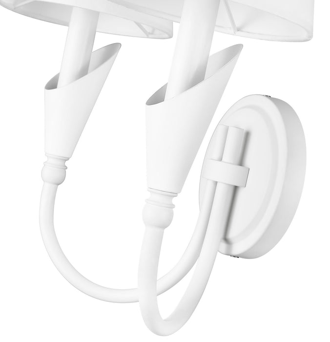 Z-Lite - 4014-2S-TW - Two Light Wall Sconce - Claudelle - Textured White