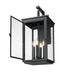 Z-Lite - 5019B-BK - Four Light Outdoor Wall Mount - Hartwell - Sand Black