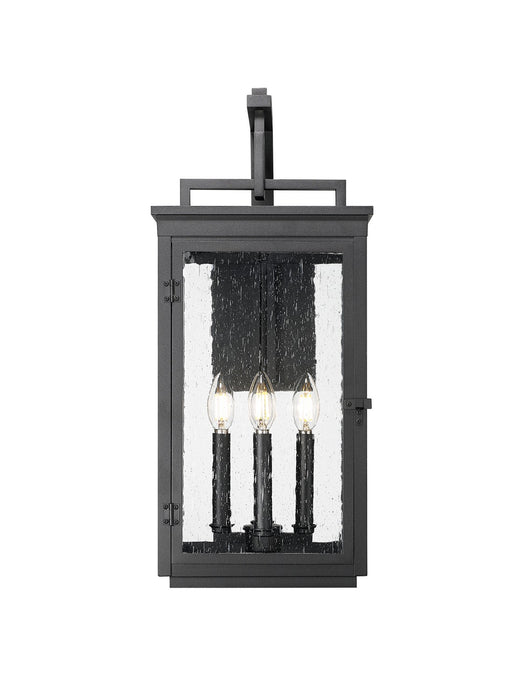 Z-Lite - 5019B-BK - Four Light Outdoor Wall Mount - Hartwell - Sand Black