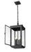 Z-Lite - 5019CHB-BK - Four Light Outdoor Chain Mount Ceiling Fixture - Hartwell - Sand Black