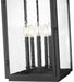 Z-Lite - 5019CHXL-BK - Five Light Outdoor Chain Mount Ceiling Fixture - Hartwell - Sand Black