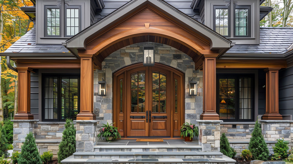 Z-Lite - 5019CHXXL-BK - Six Light Outdoor Chain Mount Ceiling Fixture - Hartwell - Sand Black