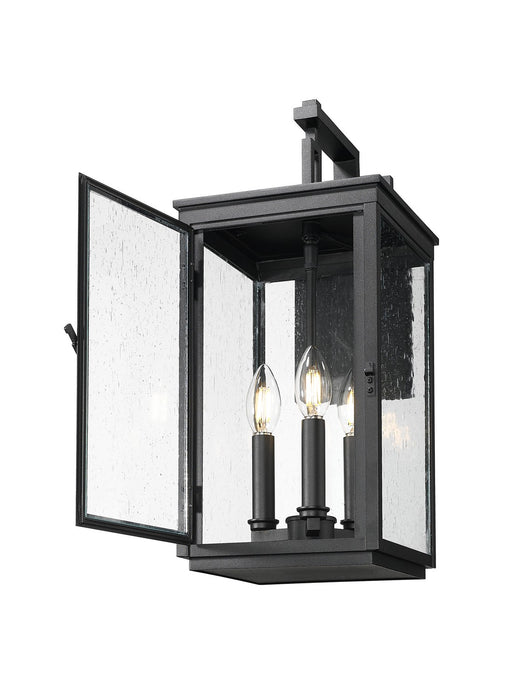 Z-Lite - 5019M-BK - Three Light Outdoor Wall Mount - Hartwell - Sand Black