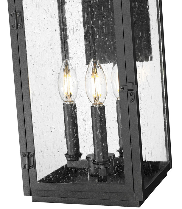 Z-Lite - 5019M-BK - Three Light Outdoor Wall Mount - Hartwell - Sand Black