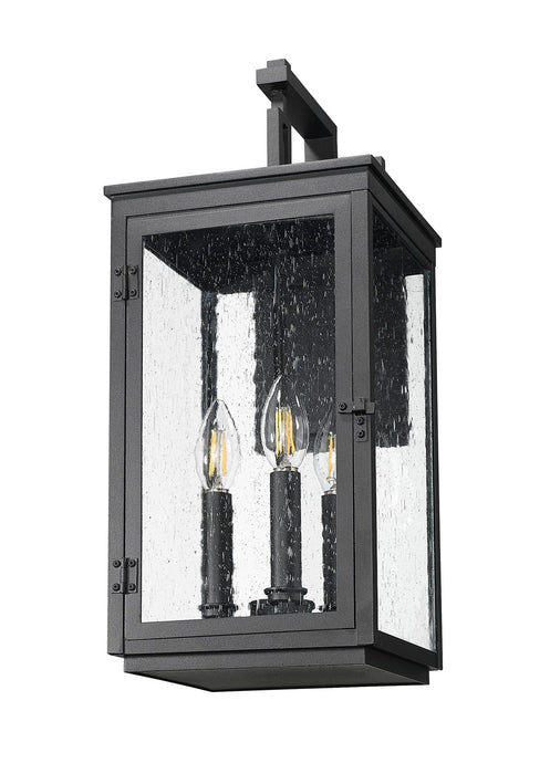 Z-Lite - 5019M-BK - Three Light Outdoor Wall Mount - Hartwell - Sand Black
