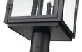 Z-Lite - 5019PHBR-519P-BK - Four Light Outdoor Post Mount - Hartwell - Sand Black