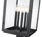 Z-Lite - 5019PHXLR-533PM-BK - Five Light Outdoor Pier Mount - Hartwell - Sand Black