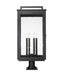Z-Lite - 5019PHXXLR-533PM-BK - Six Light Outdoor Pier Mount - Hartwell - Sand Black