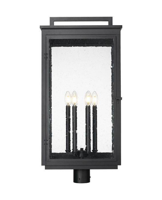Z-Lite - 5019PHXXLR-BK - Six Light Outdoor Post Mount - Hartwell - Sand Black