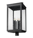 Z-Lite - 5019PHXXLR-BK - Six Light Outdoor Post Mount - Hartwell - Sand Black