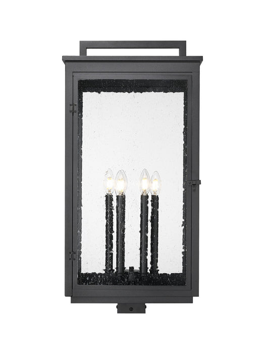 Z-Lite - 5019PHXXLS-BK - Six Light Outdoor Post Mount - Hartwell - Sand Black