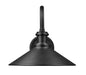 Z-Lite - 5021M-BK - One Light Outdoor Wall Mount - RLM - Sand Black