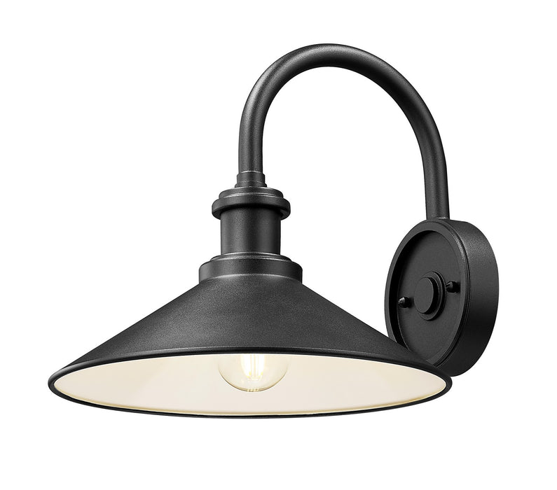 Z-Lite - 5021M-BK - One Light Outdoor Wall Mount - RLM - Sand Black