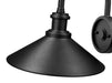 Z-Lite - 5021M-BK - One Light Outdoor Wall Mount - RLM - Sand Black