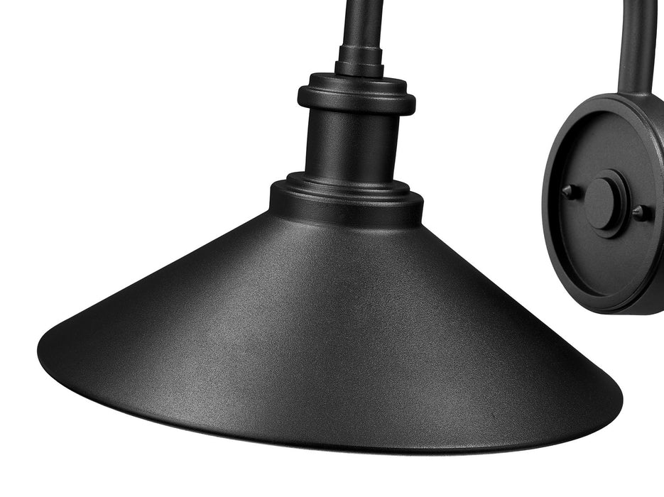 Z-Lite - 5021M-BK - One Light Outdoor Wall Mount - RLM - Sand Black