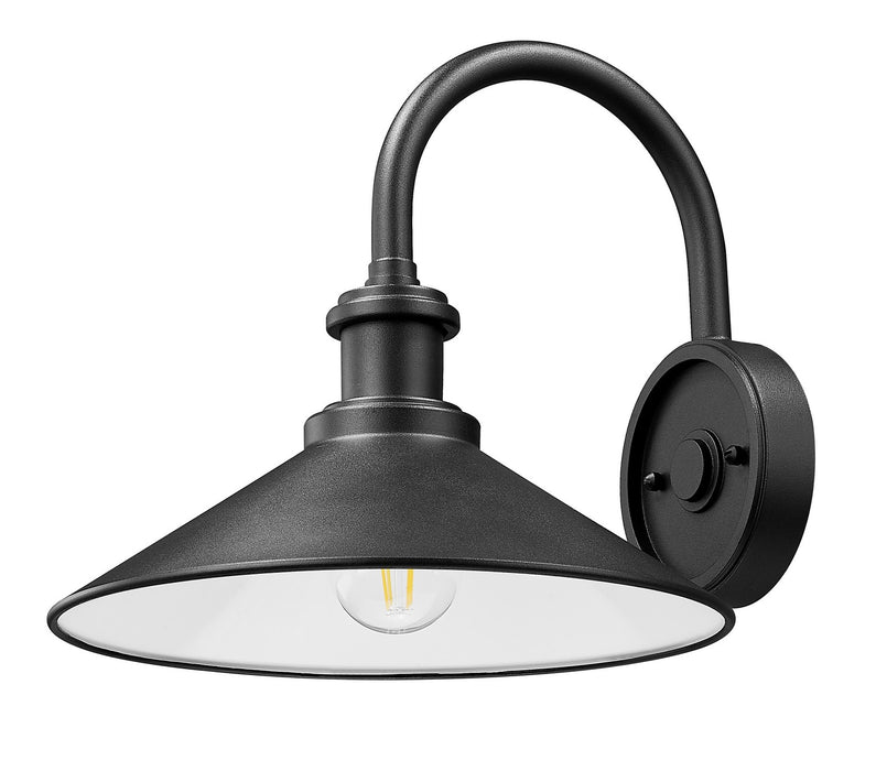Z-Lite - 5021M-BK - One Light Outdoor Wall Mount - RLM - Sand Black