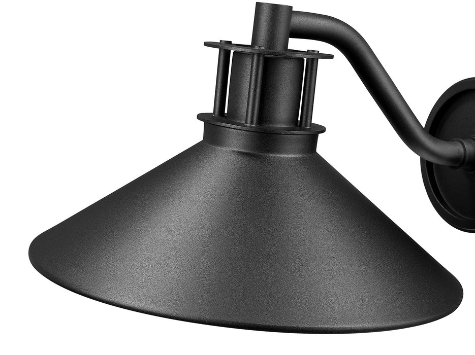 Z-Lite - 5022M-BK - One Light Outdoor Wall Mount - RLM - Sand Black