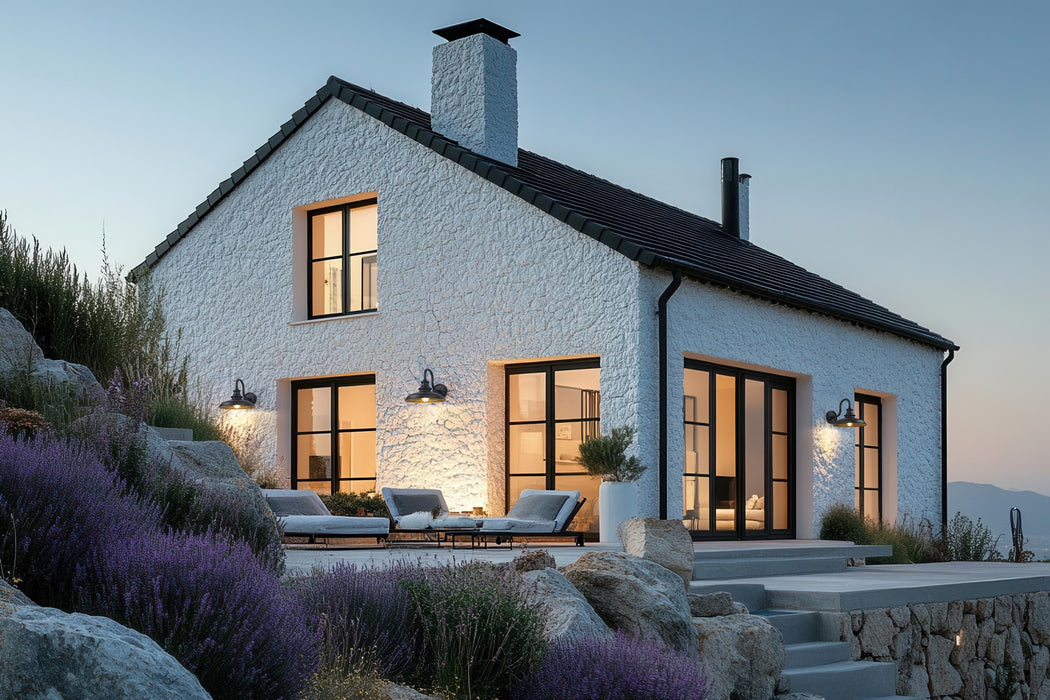 Z-Lite - 5023M-BK - One Light Outdoor Wall Mount - RLM - Sand Black