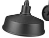 Z-Lite - 5024M-BK - One Light Outdoor Wall Mount - RLM - Sand Black