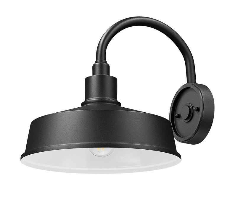 Z-Lite - 5024M-BK - One Light Outdoor Wall Mount - RLM - Sand Black