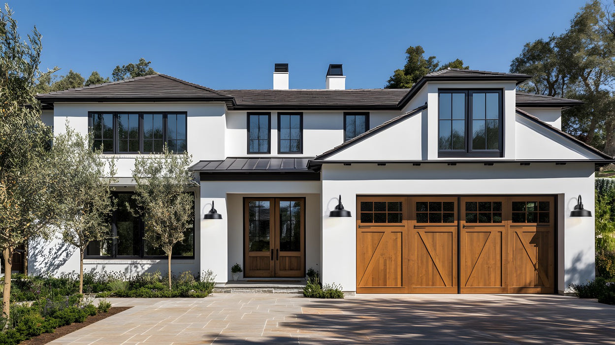 Z-Lite - 5024M-BK - One Light Outdoor Wall Mount - RLM - Sand Black