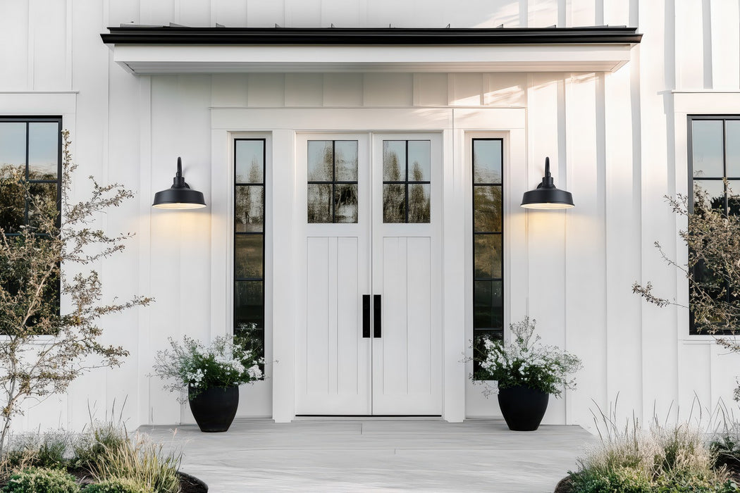 Z-Lite - 5024M-BK - One Light Outdoor Wall Mount - RLM - Sand Black