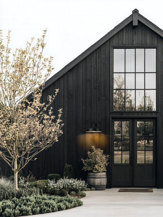 Z-Lite - 5025B-BK - One Light Outdoor Wall Mount - RLM - Sand Black