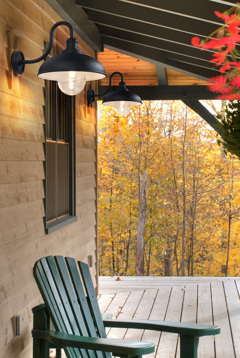 Z-Lite - 5026B-BK - One Light Outdoor Wall Mount - RLM - Sand Black