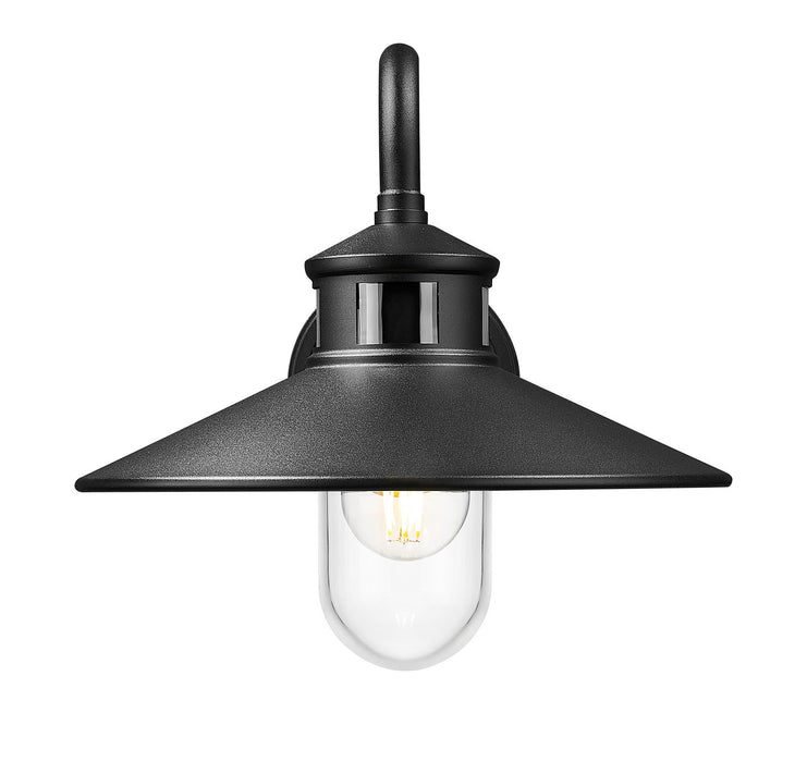 Z-Lite - 5027M-BK - One Light Outdoor Wall Mount - RLM - Sand Black