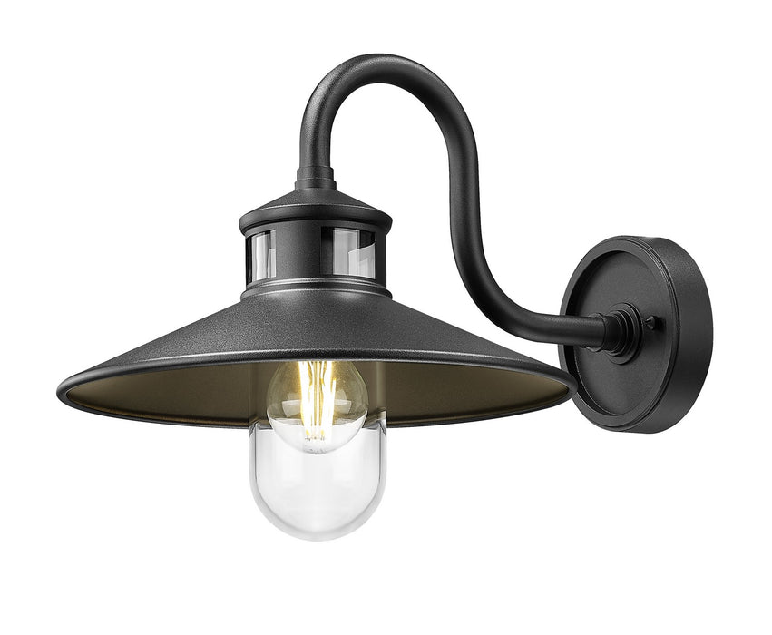 Z-Lite - 5027M-BK - One Light Outdoor Wall Mount - RLM - Sand Black