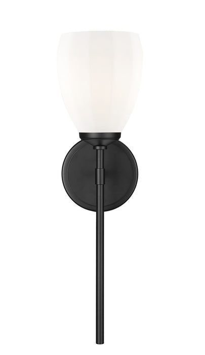 Z-Lite - 7004-1S-MB - One Light Wall Sconce - Oren - Matte Black