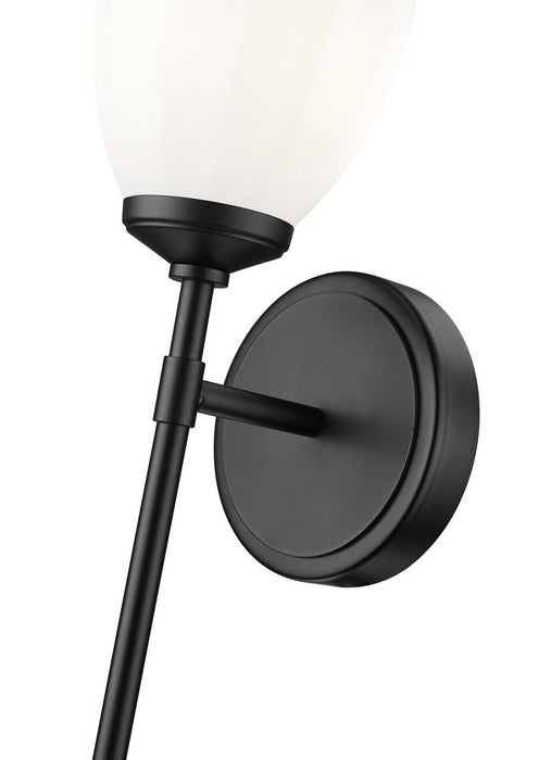 Z-Lite - 7004-1S-MB - One Light Wall Sconce - Oren - Matte Black
