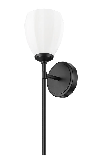 Z-Lite - 7004-1S-MB - One Light Wall Sconce - Oren - Matte Black