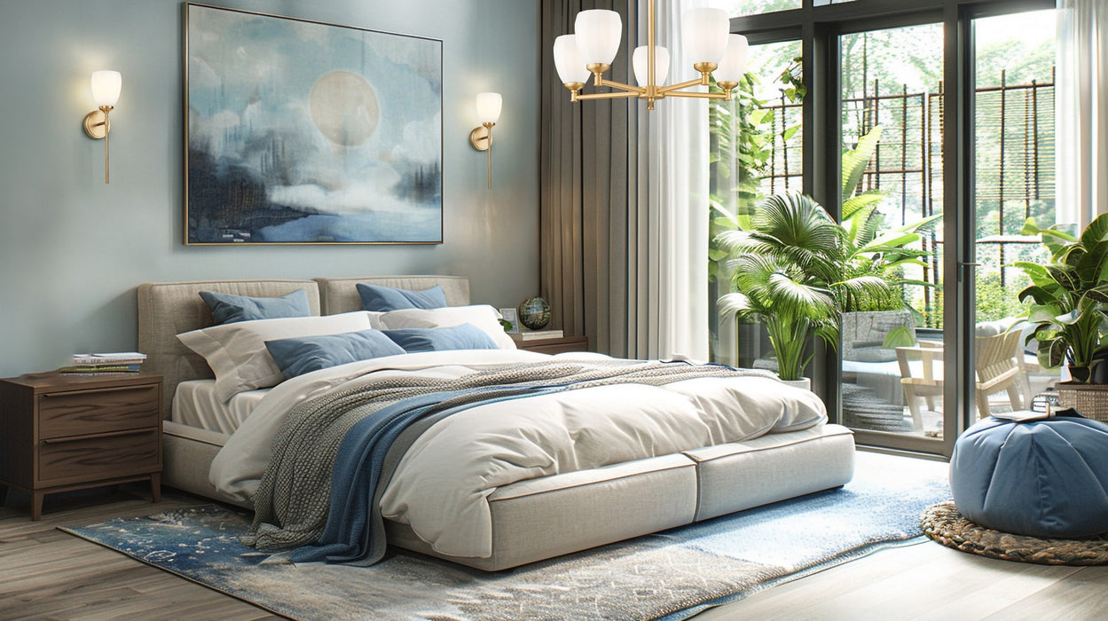 Z-Lite - 7004-1S-MGLD - One Light Wall Sconce - Oren - Modern Gold