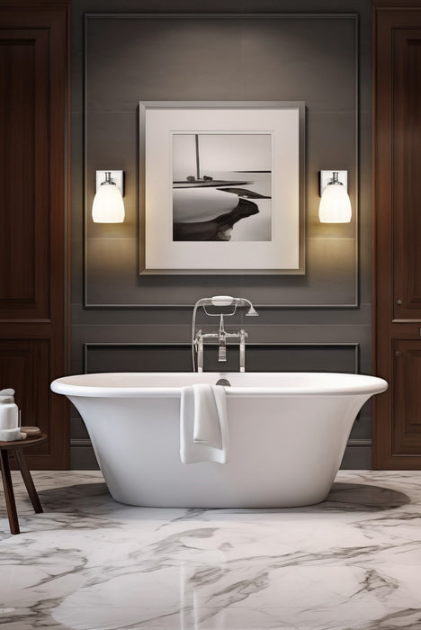 Z-Lite - 7004-1V-BN - One Light Vanity - Oren - Brushed Nickel