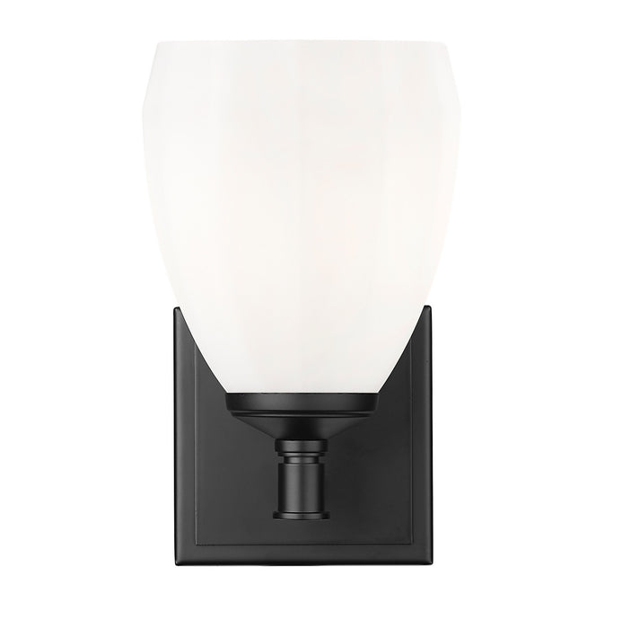Z-Lite - 7004-1V-MB - One Light Vanity - Oren - Matte Black