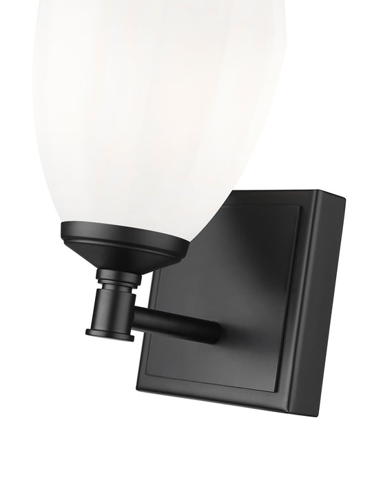 Z-Lite - 7004-1V-MB - One Light Vanity - Oren - Matte Black