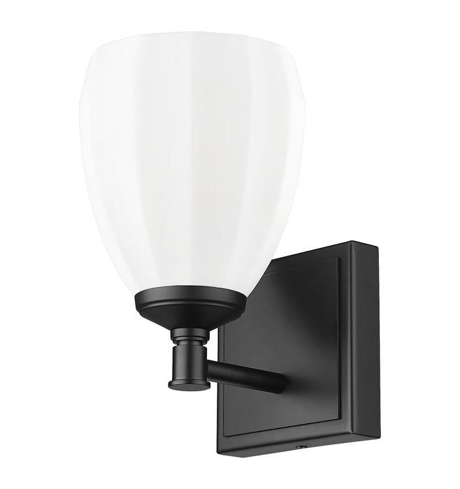 Z-Lite - 7004-1V-MB - One Light Vanity - Oren - Matte Black