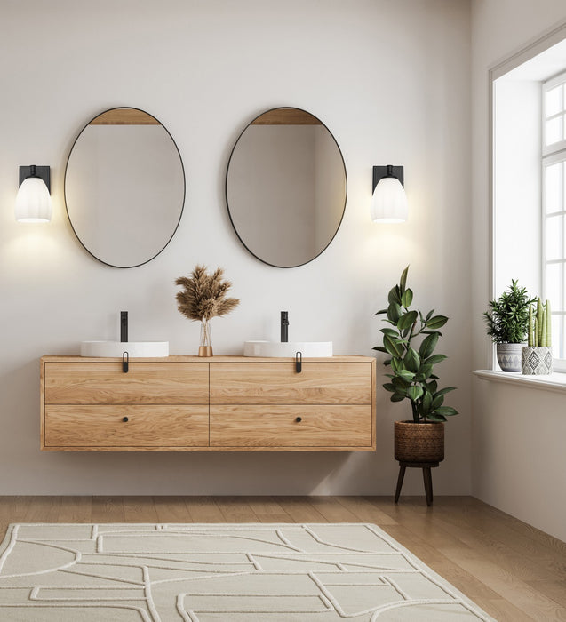 Z-Lite - 7004-1V-MB - One Light Vanity - Oren - Matte Black