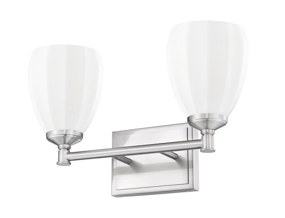 Z-Lite - 7004-2V-BN - Two Light Vanity - Oren - Brushed Nickel