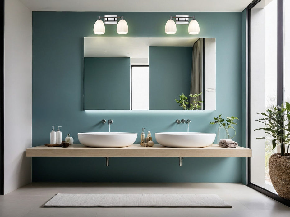 Z-Lite - 7004-2V-CH - Two Light Vanity - Oren - Chrome