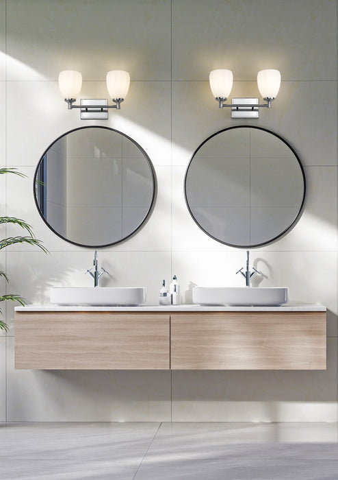 Z-Lite - 7004-2V-CH - Two Light Vanity - Oren - Chrome