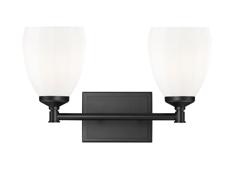 Z-Lite - 7004-2V-MB - Two Light Vanity - Oren - Matte Black