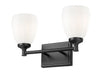 Z-Lite - 7004-2V-MB - Two Light Vanity - Oren - Matte Black
