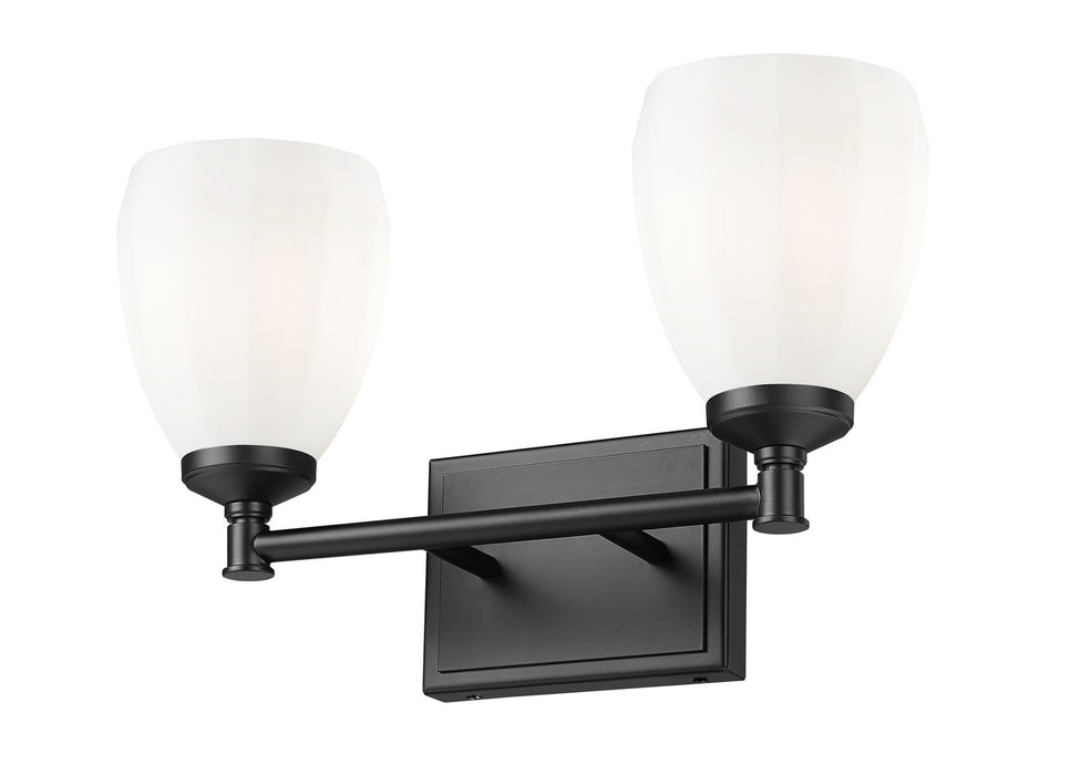 Z-Lite - 7004-2V-MB - Two Light Vanity - Oren - Matte Black