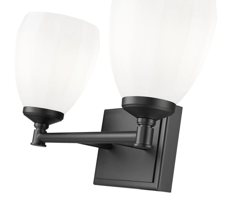 Z-Lite - 7004-2V-MB - Two Light Vanity - Oren - Matte Black