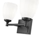 Z-Lite - 7004-2V-MB - Two Light Vanity - Oren - Matte Black