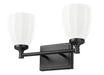 Z-Lite - 7004-2V-MB - Two Light Vanity - Oren - Matte Black